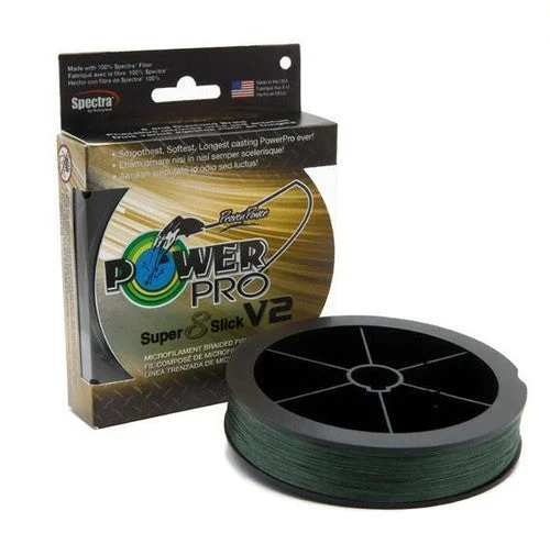 High Abrasion Resistance Fishing Line-Innovative Textiles PowerPro Super Slick V2 Braided Line 50lb 300yds