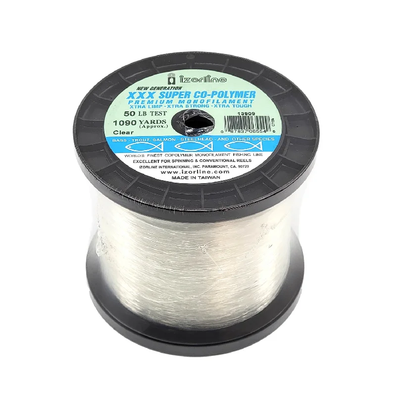 Best Fishing Line For Wilderness Fishing-Izorline XXX Copolymer Line 1LB Spool