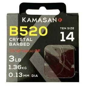 Best Fishing Hook For Soft Mouth Fish-Kamasan B520 Hooks To Nylon