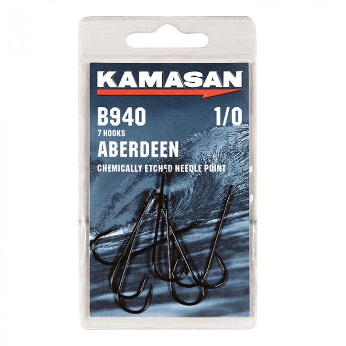 Best Fishing Hook For Open Water-Kamasan B940 Aberdeen Sea Fishing Hooks