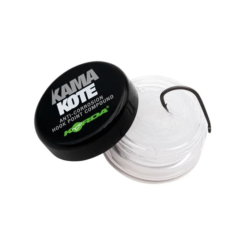 Best Fishing Hook With Chemically Sharpened Tip-Korda KamaKote Hook Point Compound