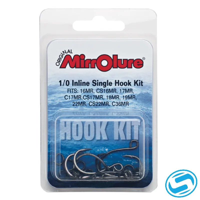 Best Fishing Hook For Topwater Lures-MirrOlure Inline Single Hook Kit