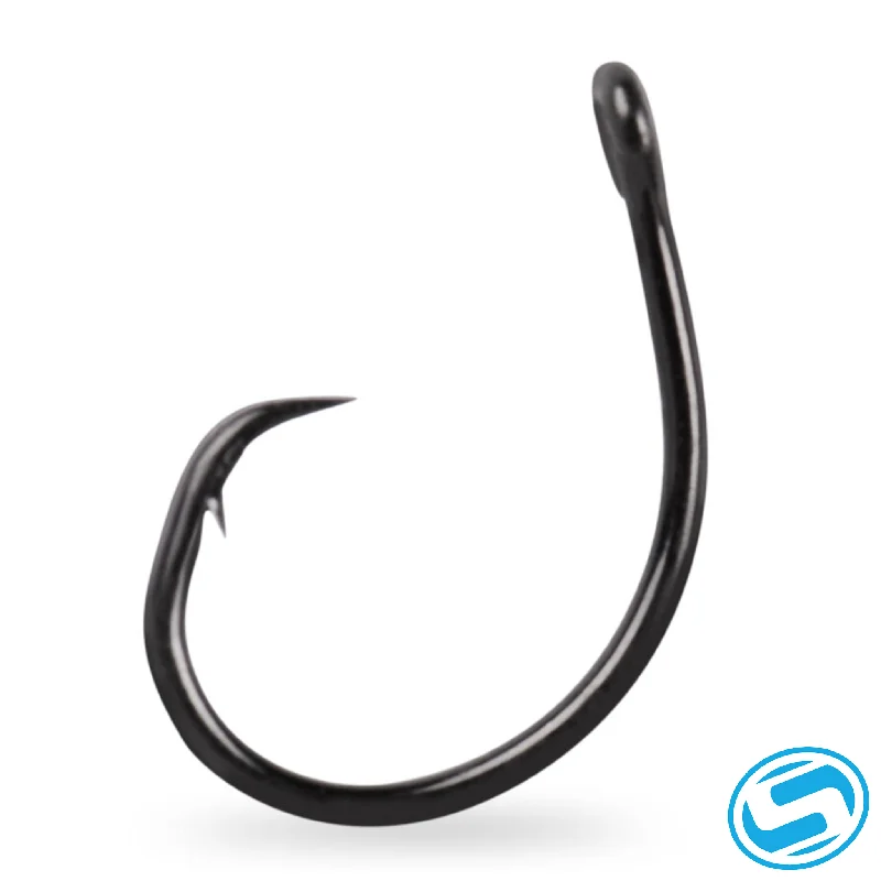 Best Fishing Hook For Light Rigs-Mustad Demon Perfect Offset Circle Hook 1X Strong