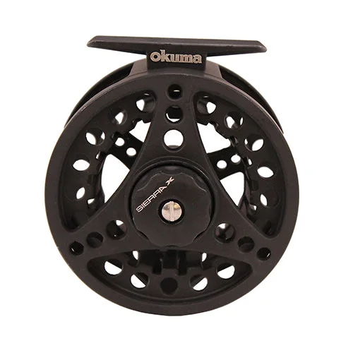 Best Fishing Line For Swimbaits-Okuma, Sierra Fly Reel, 9.10" Retrieve Rate, 2+1 Bearings, 7/8 Line Weight, Ambidextrous