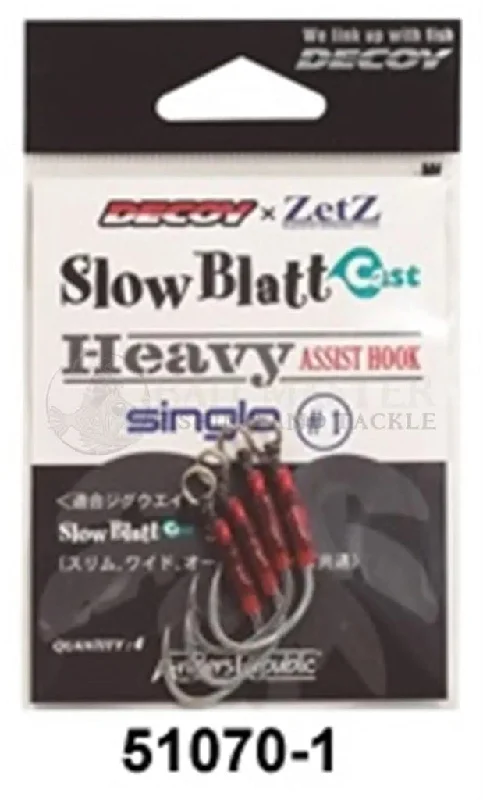 Best Fishing Hook With Ultra Point-Palms Slow Blatt Heavy Assist Hooks Size 1