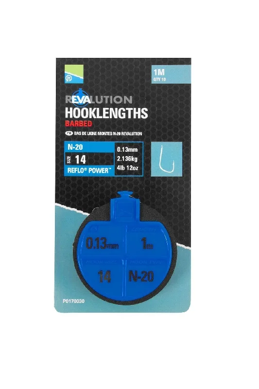 Best Fishing Hook For Live Bait-Preston Revalution Hooklengths N20