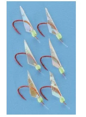 Best Fishing Hook For Gentle Bites-Sabiki Rigs - High Visibility (Hook Size 6)