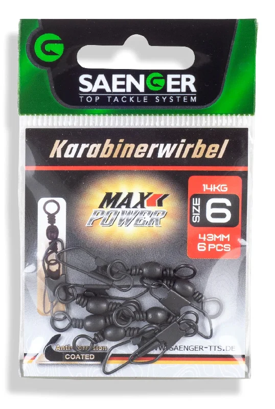 High-Quality Bearing Swivels-Saenger Snap Swivels