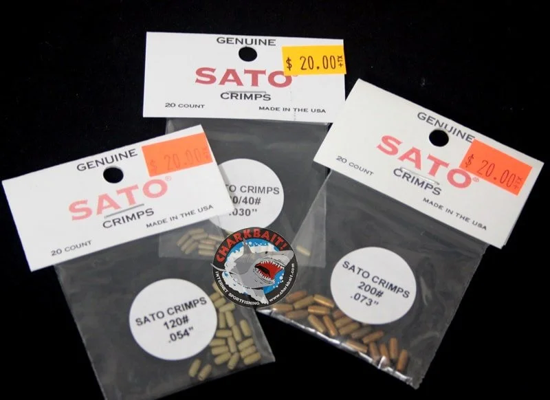 Braided Fishing Line-Sato Inline Splicing Crimps