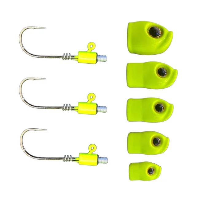 Best Fishing Hook For Swimbaits-Screwy Head Jigs - (5/0)