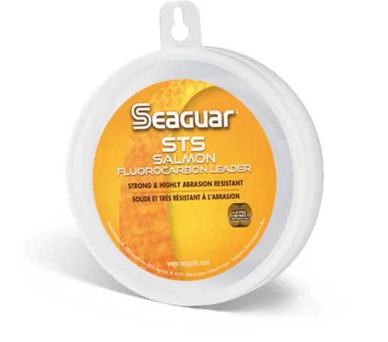 Best Fishing Line For Remote Locations-Seaguar Sts Salmon Fluorocarbon Leader Coils