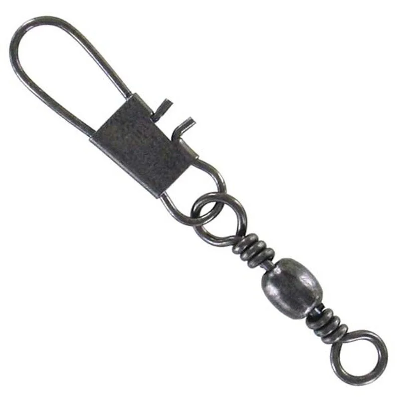 Stainless Steel Bearing Swivels-Shamrock Tackle Brass Swivel with Interlock Snap