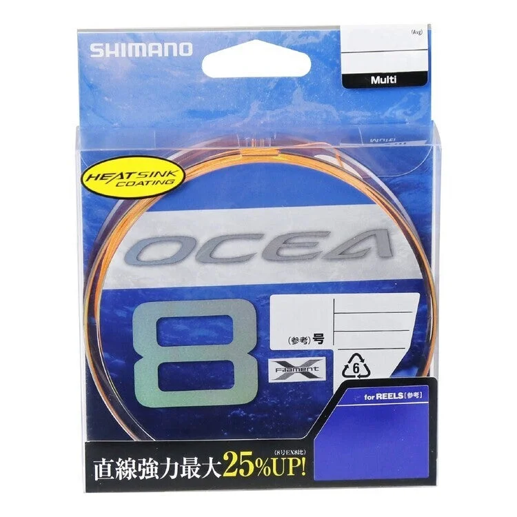 Fishing Line With High Sensitivity-Shimano Ocea 8 Braid Line PE5-99lb-300m Multicoloured