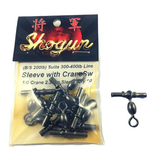 Bearing Swivels With Ultra-Low Friction-Shogun Sleeve With Crane Swivel