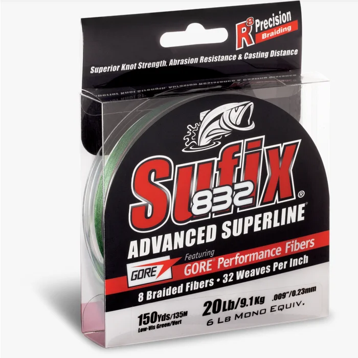 Best Fishing Line For Jigs-Sufix 832 Advanced Superline Costal Camo  40lb braid 300YDS