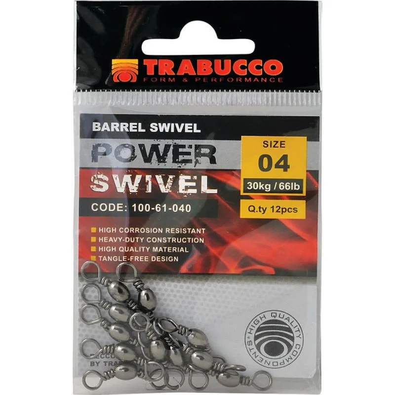 Heavy-Duty Bearing Swivels-Trabucco Barrel Swivels