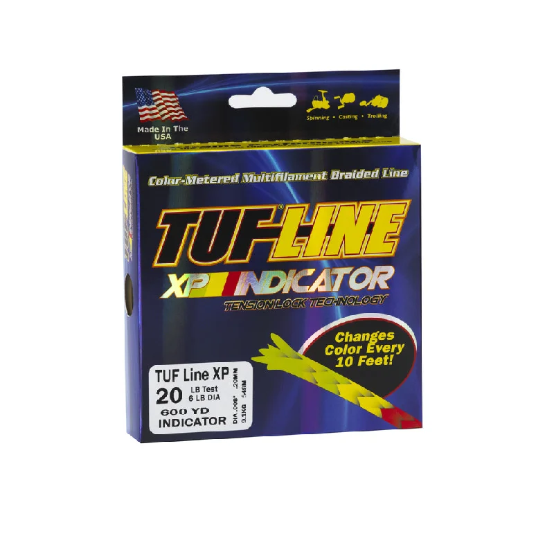 Fishing Line With High Visibility-Tuf-Line XP Indicator One Shot