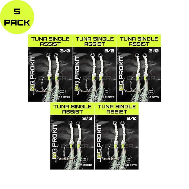 Best Fishing Hook For Trout-TUNA ASSIST HOOKS 5PK