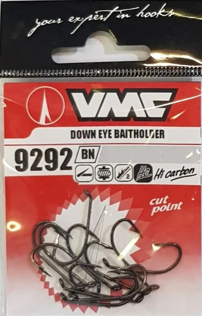 Best Fishing Hook For Jerkbaits-VMC 9292 Down Eye Baitholder Fishing Hooks